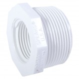 REDUCER THREADED MALE/FEMALE WHITE PVC - 3/4" X 1/4" (MNPT X FNPT)