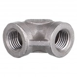 COUDE 90° FILETÉ FEMELLE INOX 316 - 3/8" (FNPT X FNPT)