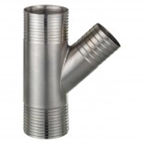 "Y" SS FITTING - 1 1/2'' X 1'' (INS X INS)