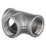 "T" ADAPTER FEMALE THREADED SS 316 - 1 1/2" (FNPT X FNPT)