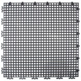 TUILE GRILLAGEE NERVURE 0.003" - 12" X 12" - CHARCOAL