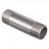 MAMELON CÉDULE 40 FILETÉ MÂLE INOX 316 - 3/4" X 4" (MNPT X MNPT)