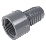 ADAPTER FEMALE INSERT PVC - 1 1/4" (FNPT X INS)