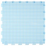 TUILE GRILLAGEE NERVURE 0.008" - 12" X 12" - BLEU CIEL