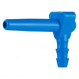 CHALUMEAU "PLASTECH CHALUMO" 19/64" - BLEU (100/PQT)