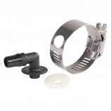 SADDLE TUBING ELBOW 5/16" - FOR 1" MAINLINE (10UN/PK)