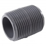 MAMELON FILETÉ MÂLE PVC - 1/2" X FERMÉ (MNPT X MNPT)