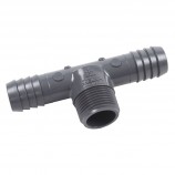 ADAPTATEUR EN "T" INSERTION FILETÉ MÂLE PVC - 1 1/4" (INS X INS X MNPT)
