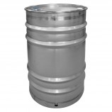 DRUM STAINLESS STEEL - 22 GAL (26 GAL.US) - 1 PLUG 2" + 1 PLUG 3/4"
