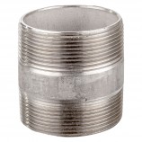 MAMELON CÉDULE 40 FILETÉ MÂLE INOX 316 - 1 1/2" X 2" (MNPT X MNPT)