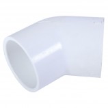 ELBOW 45° SOC WHITE PVC - 2" (SOC X SOC)