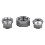 UNION DÉMONTABLE FILETÉ FEMELLE INOX 316 - 3/8" (FNPT X FNPT)