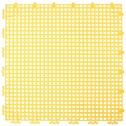 TUILE GRILLAGEE NERVURE 0.008" - 12" X 12" - JAUNE