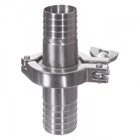 QUICK CLAMP FITTING - 1 1/4" INSERT - CLAMP 1 1/2" - SS