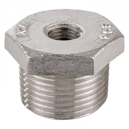 REDUCER MALE/FEMALE THREADED SS 316 - 1 1/4" X 1/2" (MNPT X FNPT)
