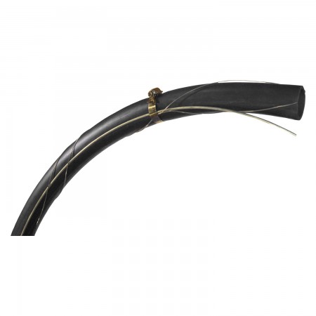HD MAINLINE 1 1/2" BLACK - LASHED WITH #9HC GALV WIRE AND 0.045" SS LASHING WIRE - PER FOOT