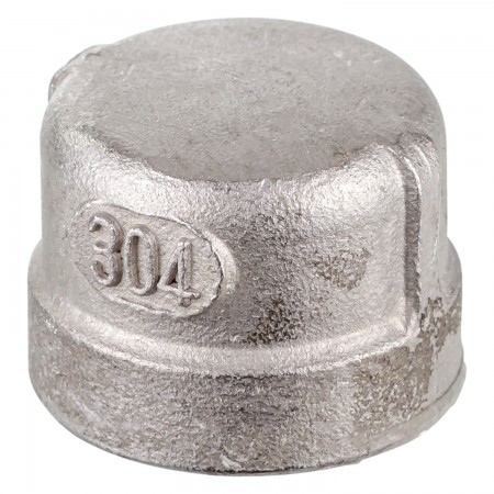 CAP FEMALE THREADED SS 316 - 1/4" (FNPT)