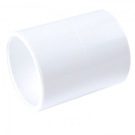 MANCHON COLLÉ PVC BLANC - 1 1/2" (COL X COL)