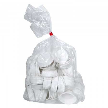 COUPE EN PAPIER 1 3/4" BLANCHE (2500/PQT)