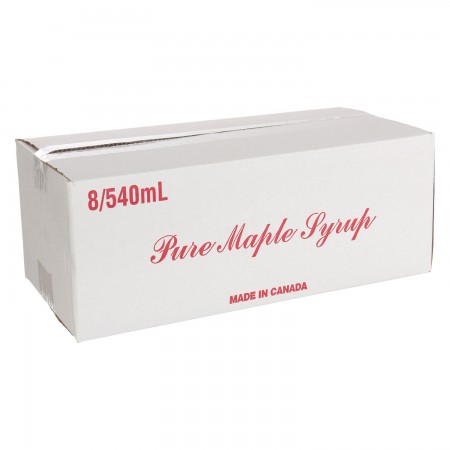 SHIPPING BOX - WHITE FOR CANS - 8 X 540 ML (25/PKG)