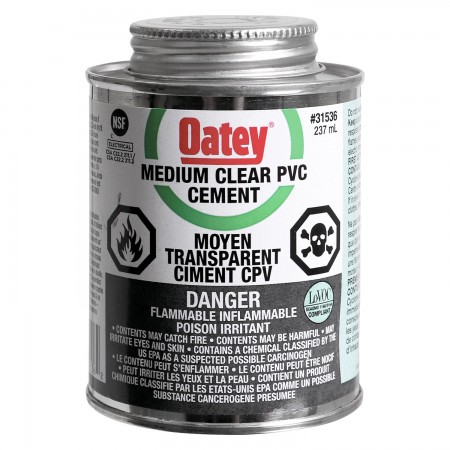 COLLE POUR PVC CLAIRE - 236 ML