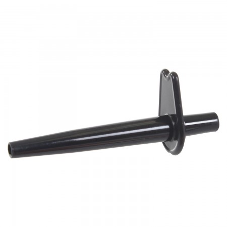 CHALUMEAU 3/16" XB2 - NOIR OPAQUE (100UN/PQT)