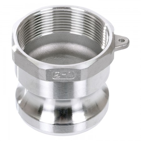 CAMLOCK ADAPTER STAINLESS STEEL - PART A - 1 1/2"