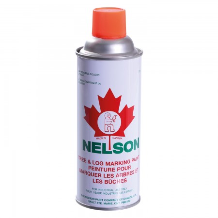 CANETTE PEINTURE DE MARQUAGE - NELSON - ORANGE FLUORESCENT - 375G