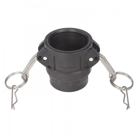 CAMLOCK ADAPTER POLYPROPYLENE - PART D - 3/4"