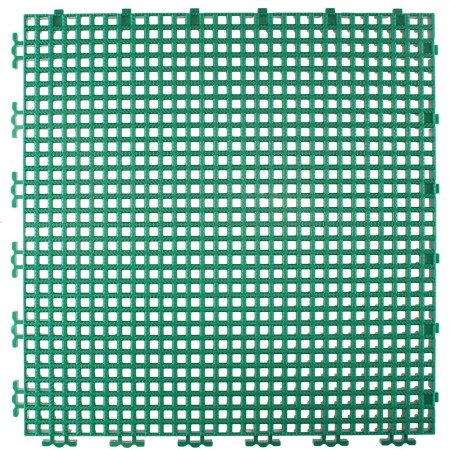 TUILE GRILLAGEE NERVURE 0.008" - 12" X 12" - VERT FORET
