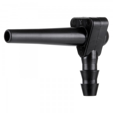 SAP SPOUT "PLASTECH CHALUMO" 1/4" - BLACK (100/PKG)