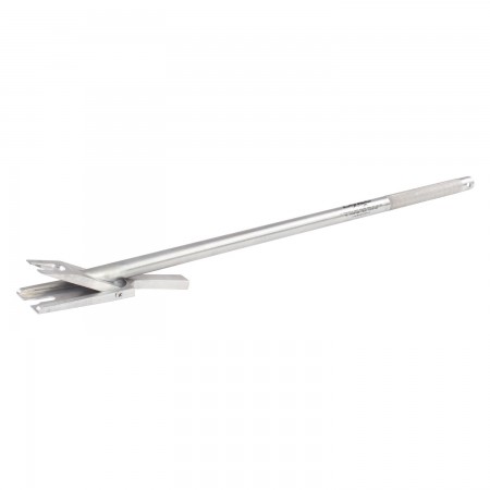 ARRACHE-CHALUMEAU EXTRA LONG AV/PIED DE POULE - ALUMINIUM - 40"