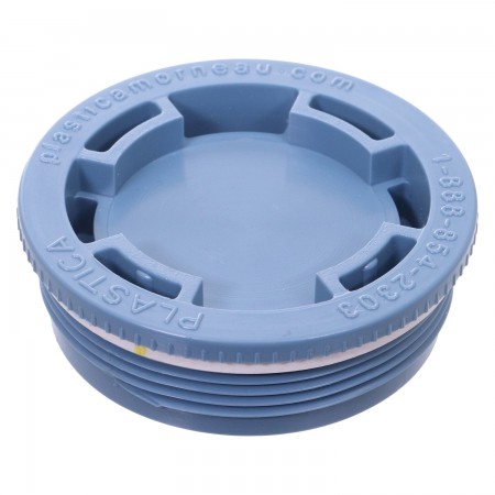 BOUCHON DE PLASTIQUE GRIS POUR BARIL - 2" FILET FIN