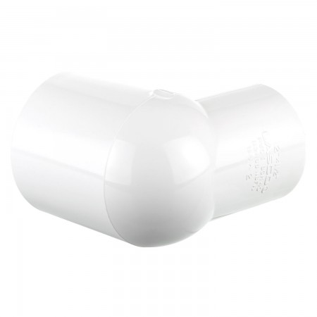 COUDE 90° RÉDUIT COLLÉ FILETÉ FEMELLE PVC BLANC - 2" X 1 1/2" (COL X FNPT)