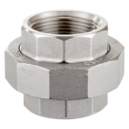 UNION DÉMONTABLE FILETÉ FEMELLE INOX 316 - 1 1/4" (FNPT X FNPT)