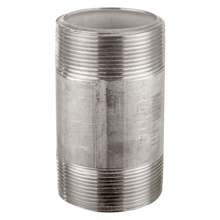 NIPPLE SCHEDULE 40 MALE THREADED SS 316 - 1 1/2" X 4" (MNPT X MNPT)