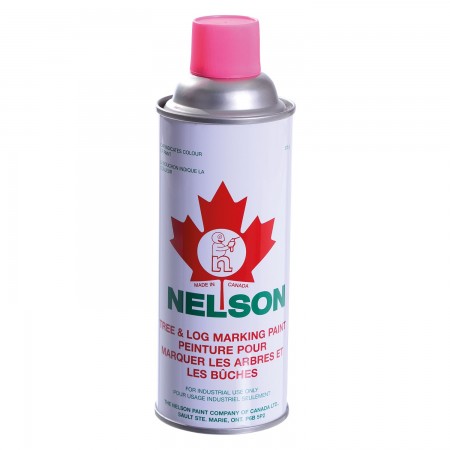 CANETTE PEINTURE DE MARQUAGE - NELSON - ROSE FLUORESCENT - 375G