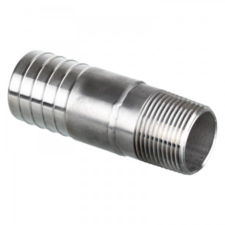 RACCORD VISSÉ INOX - 1 1/2" X 2" (MNPT X INS)