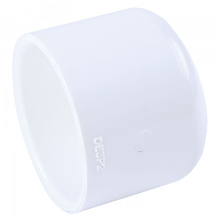 CAPUCHON COLLÉ PVC BLANC - 3" (COL)