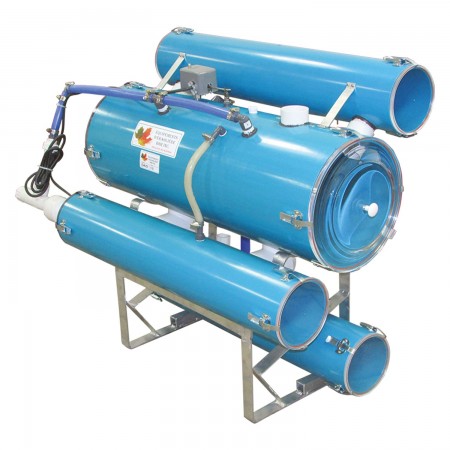 REL.POMPE SUB.HORIZ. - 4000 ENT - 12"X24" - COLL.6"X27" - ENT 6X1 1/4" - SONDES - 1X30GPM